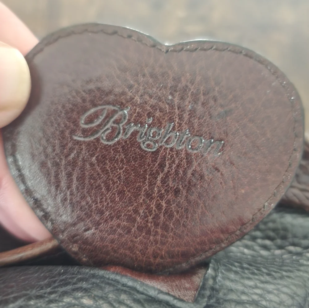 BRIGHTON leather pouch wallet